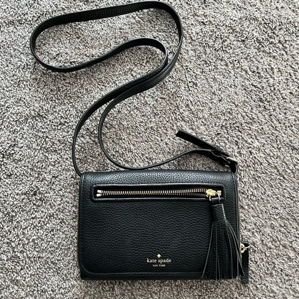 Black Kate spade crossbody